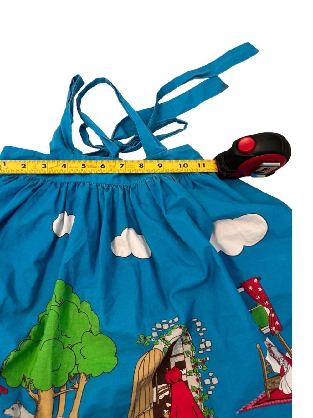 Eleanor Rose Little Red Sydney Suspender Skirt Girls Estimated Size 4/5 - Picture 8 of 8